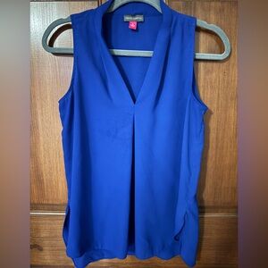 Vince Camuto Cobalt Sleeveless Blouse